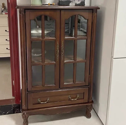 Storage Living Room Cabinets Display  Vintage Glass  Unique Furniture