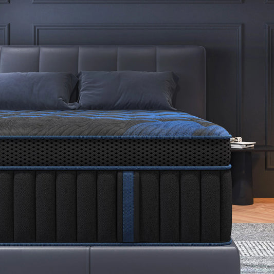 12"Gel Memory Foam Hybrid Pocket Spring Mattress Twin, Full, Queen, King Bed Mattress In A Box.
