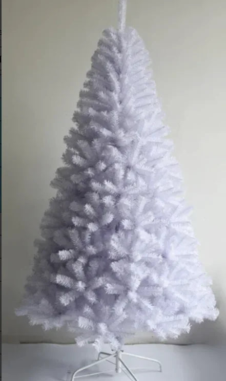 Christmas Tree  PVC Artificial White Indoor and Outdoor.
