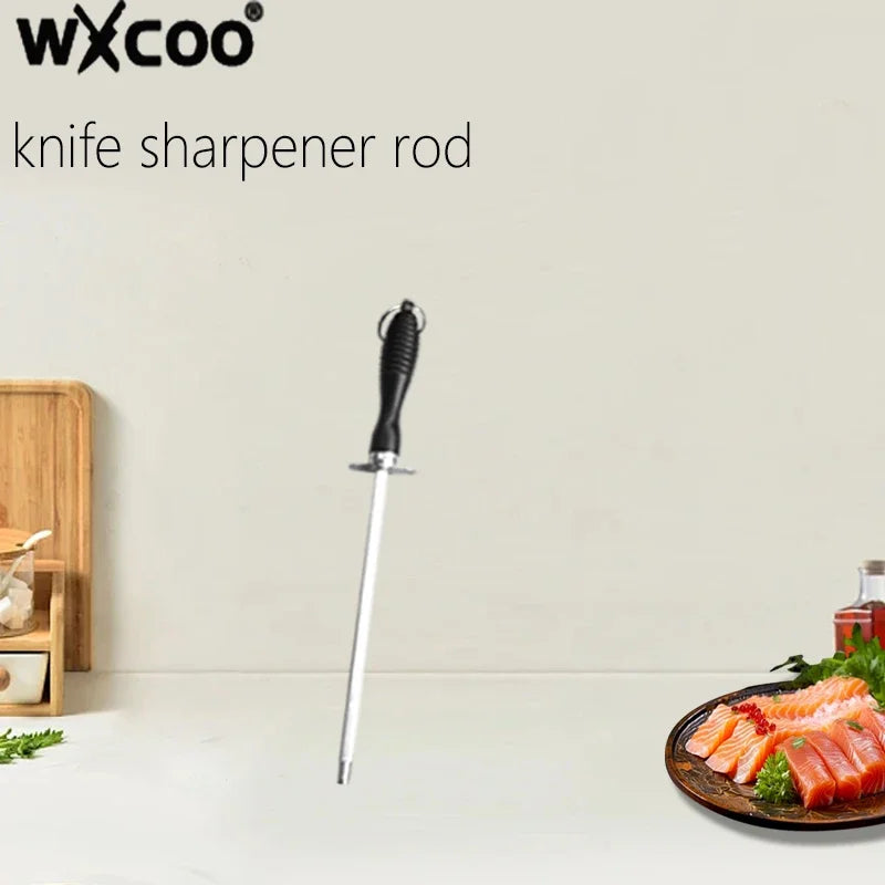 Damascus Steel Kitchen Knives VG10 Steel Fish Boning Knife Meat Cleaver Fruit Utility Cutter with Long Magnetic Knife Block