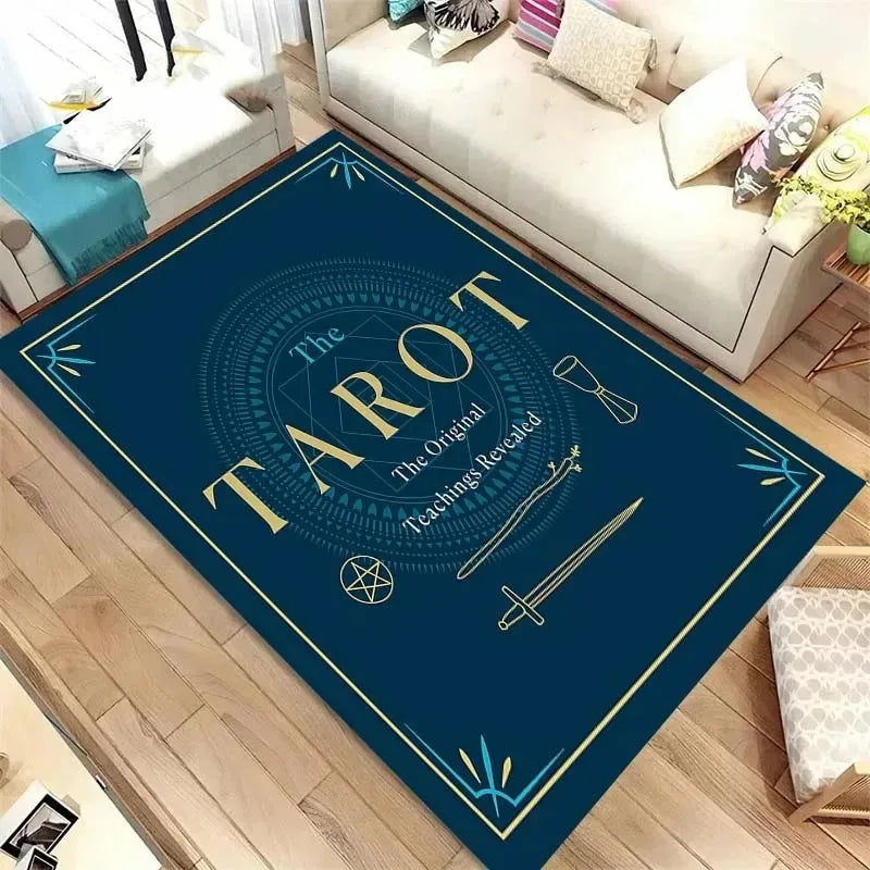 Tarot Pattern Floor Mats, Door Decoration, Home Living Room