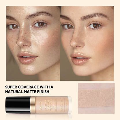 Waterproof Liquid Concealer High Coverage Oil Control Cover
