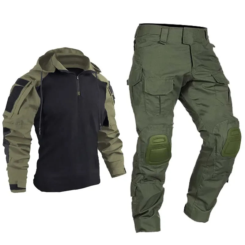 Paintball Tactical Suits Work Clothing Uniform Multi Pockets