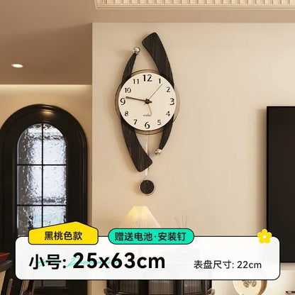 Wooden Decoration Silent Wall Clocks home Bedroom  Decor