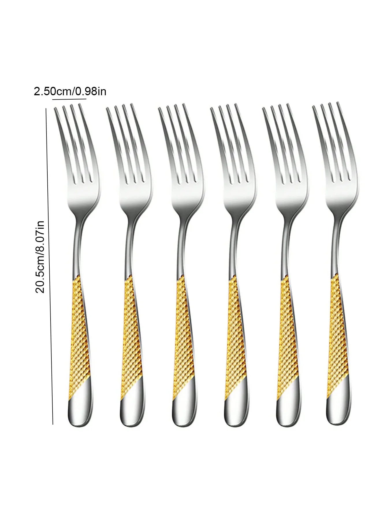 6pc/30pc Stainless steel star drill dinnerware set knife, fork ,and spoon set for the kitchen and dining room.