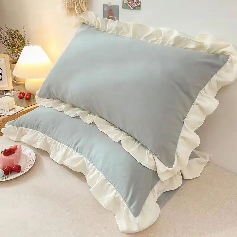 Princess Pillowcases With Ruffles Multiple Sizes, For Adults Kids.