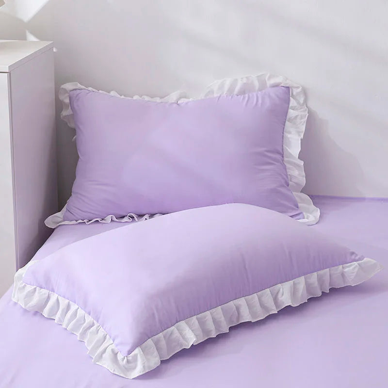 Princess Pillowcases With Ruffles Multiple Sizes, For Adults Kids.