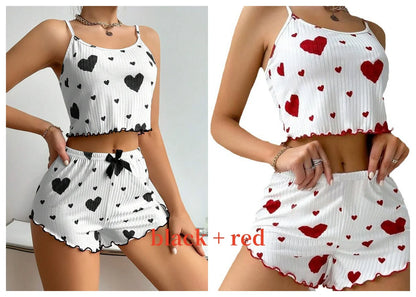 Women's Pajamas Set Sleepwear 2 PCS