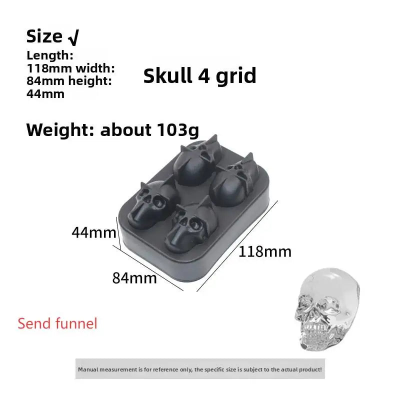 4/6/8/15Grids Silicone Ice Cube Molds ,Spherical Ice Molds Reusable Whiskey Ice Cube Molds.