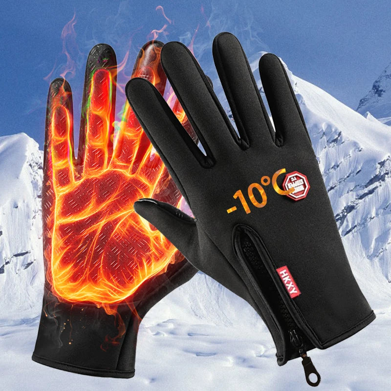 Winter Gloves For Men Women, Touchscreen Warm Outdoor Cycling, Driving, Motorcycle Gloves Windproof Non Slip.