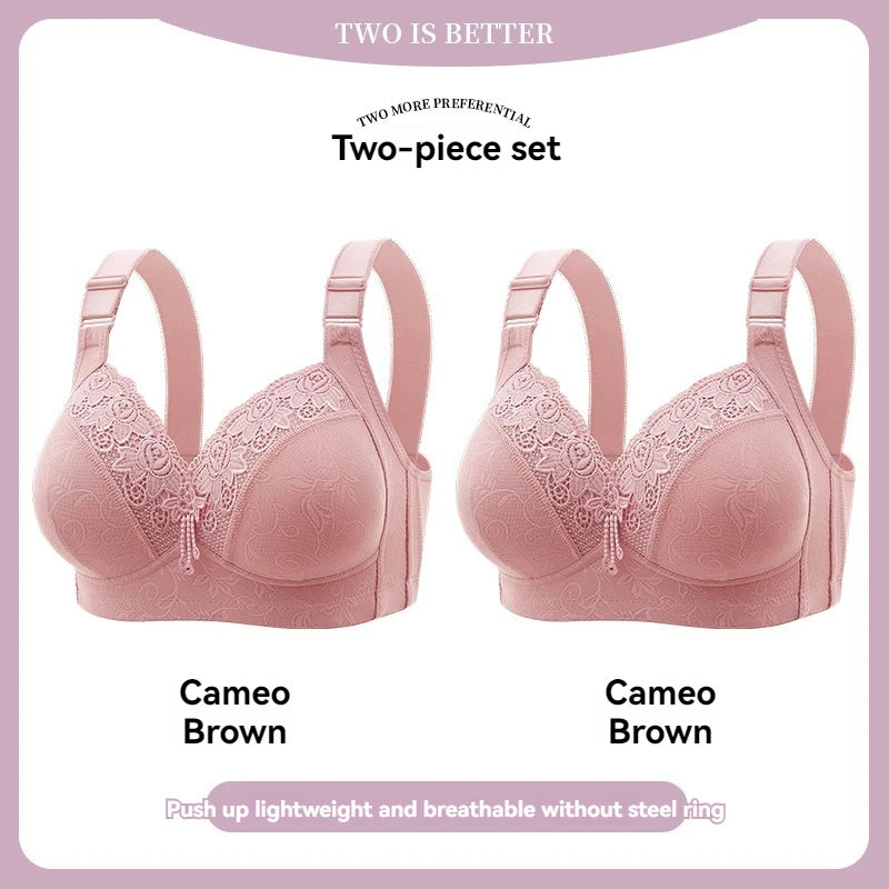 Women Lace Bras, Ultra-Thin Perspective Deep V Bra Plus Size Cup active bra.
