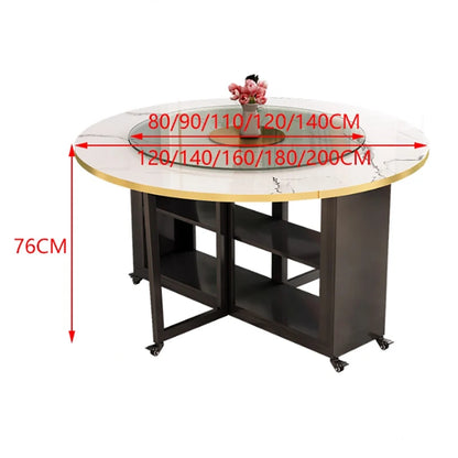 Simple Style Dining Table Set, Chair Folding Table Space Savers