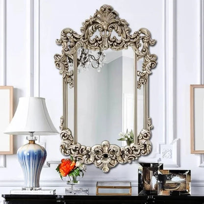 American Retro Bathroom Wall-mounted Fireplace  Mirrors