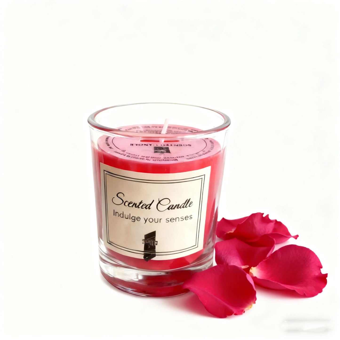 Glass Cup Aromatherapy Candle, Premium Gift Box Glass Handmade, Soy Wax Smokeless.