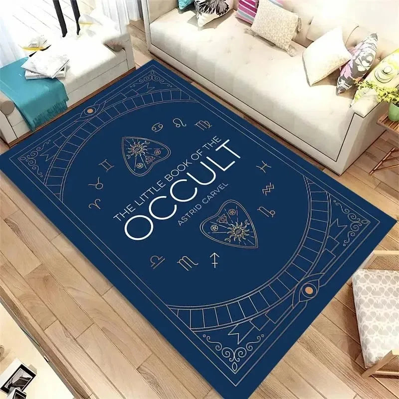 Tarot Pattern Floor Mats, Door Decoration, Home Living Room