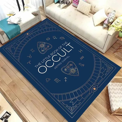 Tarot Pattern Floor Mats, Door Decoration, Home Living Room