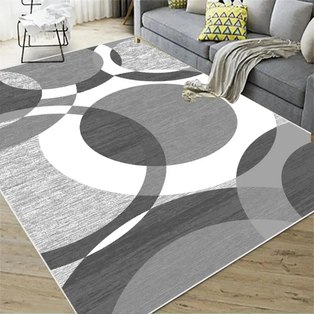 VIKAMA Nordic Abstract Carpet, Living Room, Bedroom, Kitchen, Dining Room Floor.