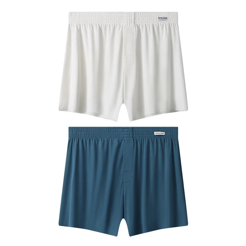 Men Arrow Shorts Ice Silk Underwear Sleepwear Boxers Shorts.