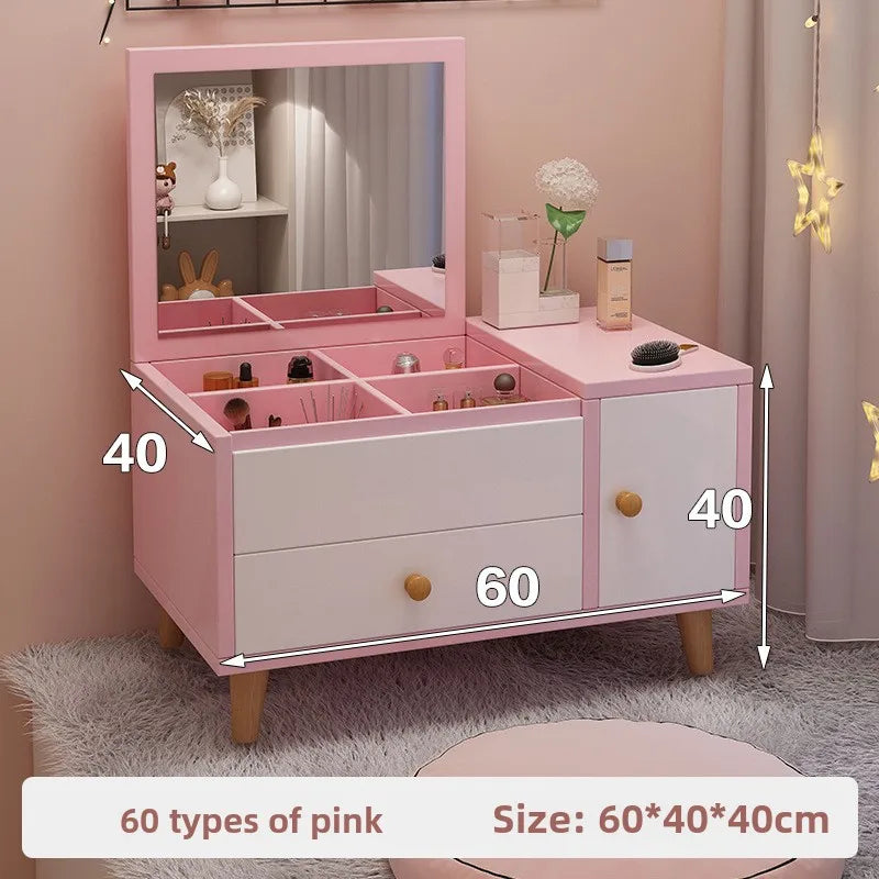 bay window dressing table makeup  cabinet