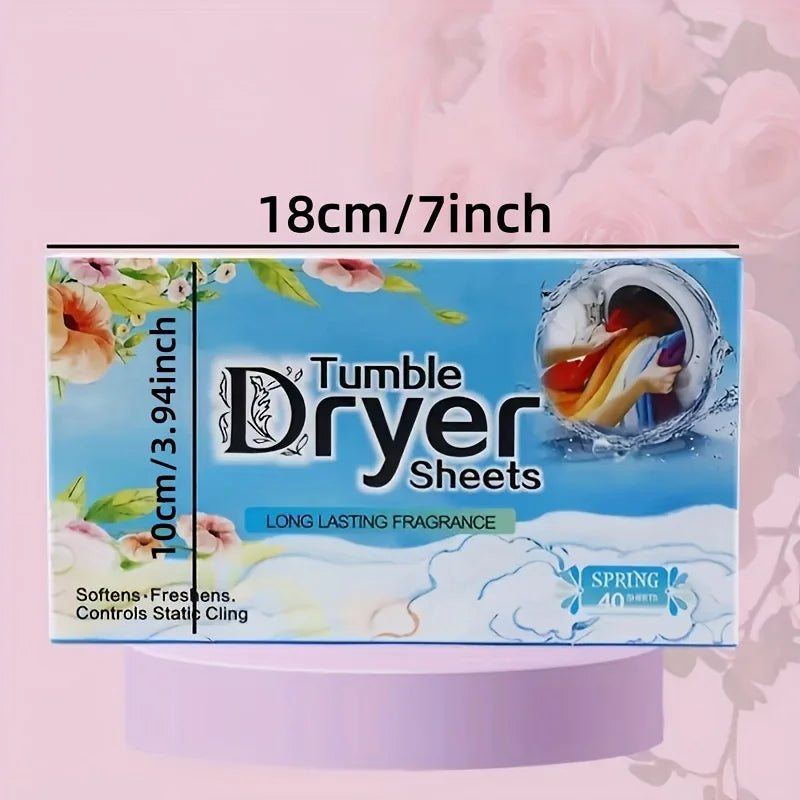 120 Sheets Fabric Softener Dryer Sheets, Ultra Soft Fresh Scent Anti-Static.