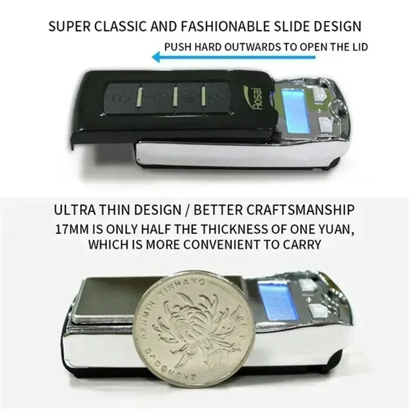 1PC Portable Mini Digital Pocket Scales,100g 0.01g for Gold Sterling Jewelry Car Key Electronic Scales.