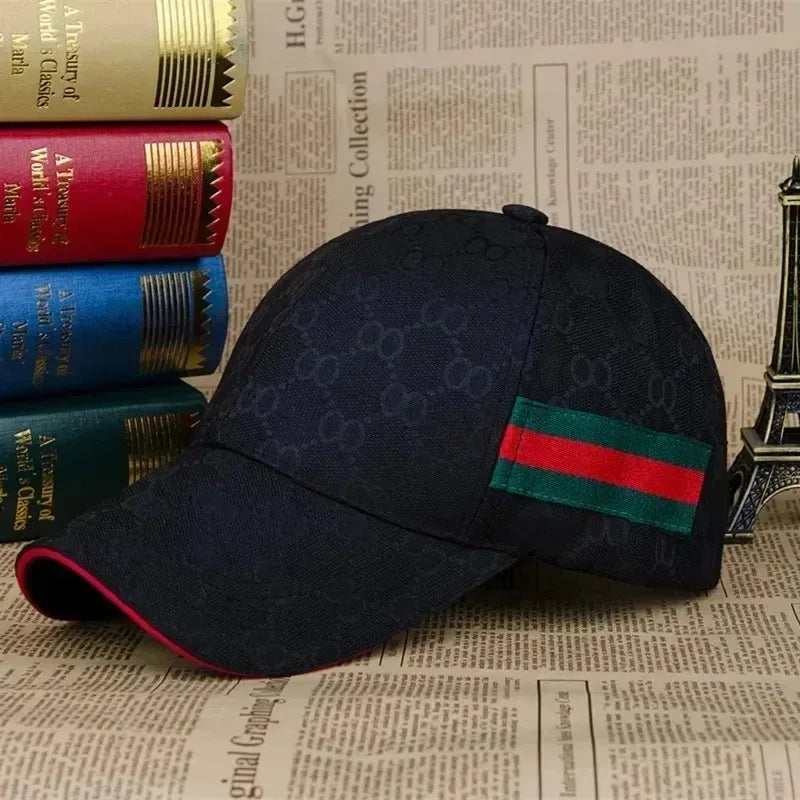 'Spring and autumn sun hat, four seasons big net celebrity baseball cap, all-match duck tongue.