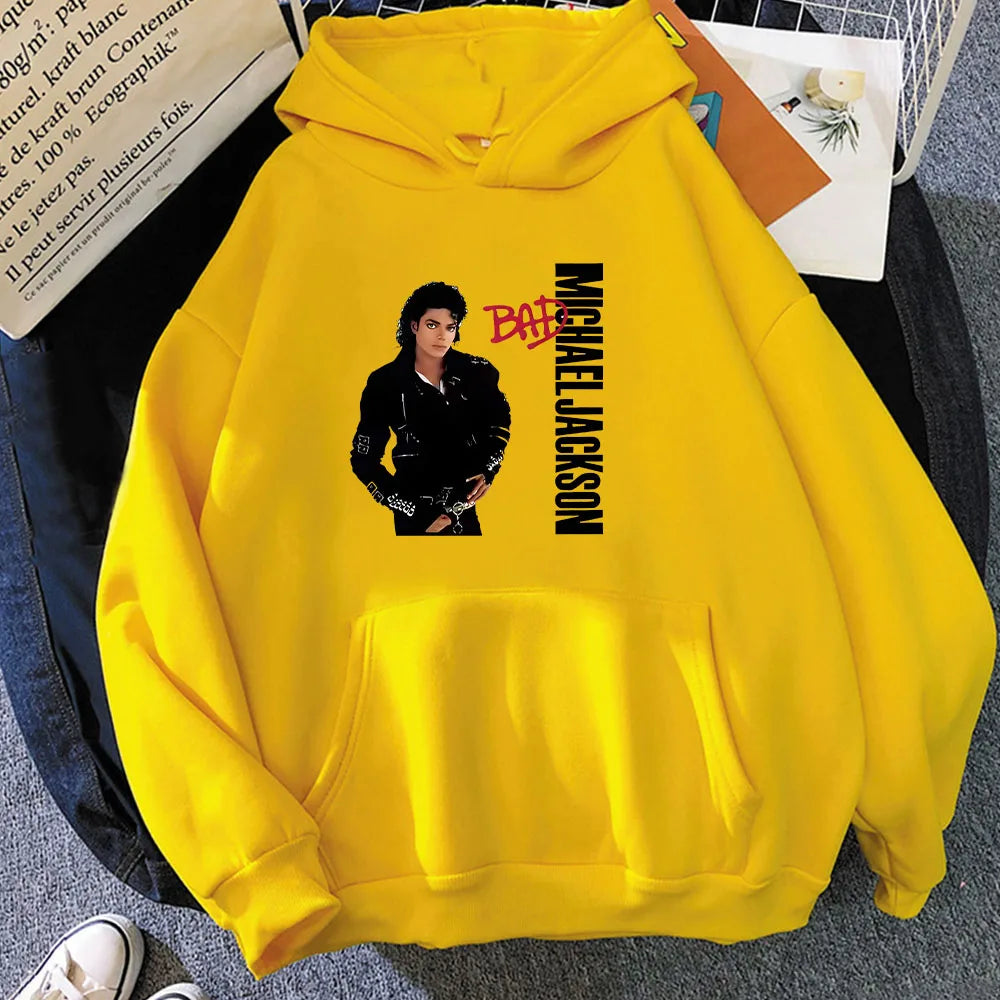 Michael Jackson Graphic Hoodies, Long-sleeved Fashion Sweatshirts for, Boys/girls Unisex Graphic Printing.