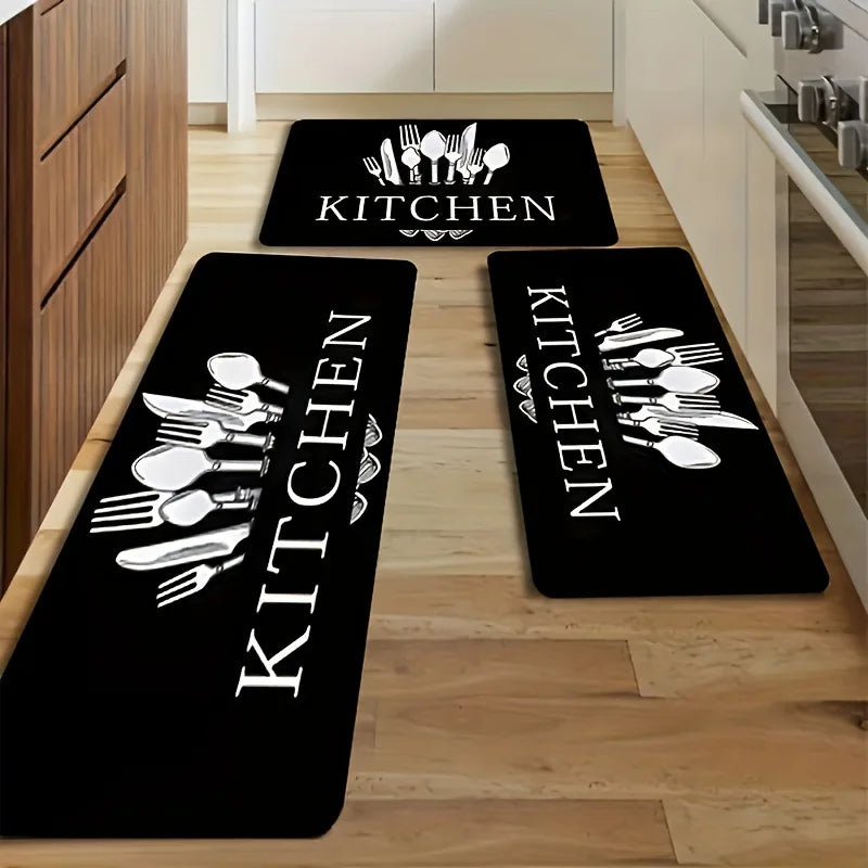 VIKAMA Kitchen Floor Mats, Entrance Door Mats, Laundry Room Long Carpets, Corridor ,Passageway Floor Mats, Home Decorations.
