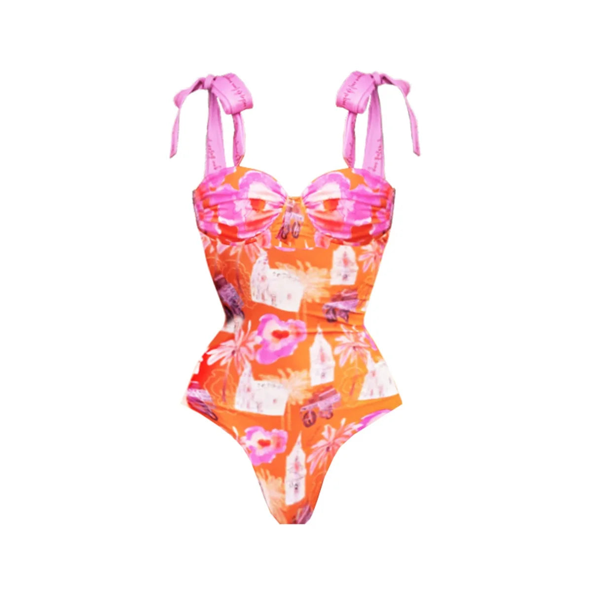 Push Up One Piece Swimsuit With Cover Up Sexy Swimwear Women 2026,Sliming Bodysuit Beachwear.