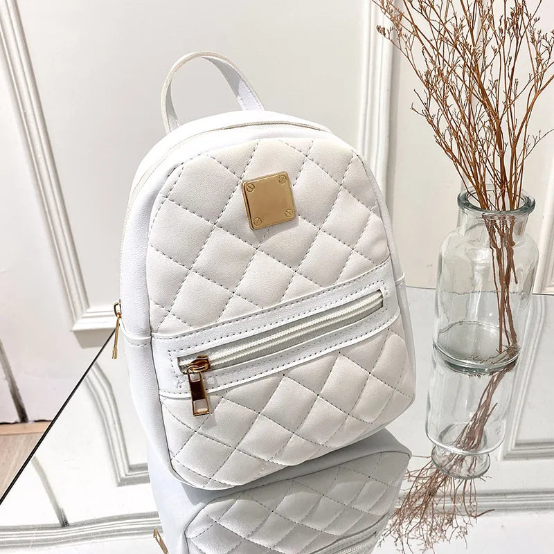 Embroidered backpack 2021 women's bags girls backpack.