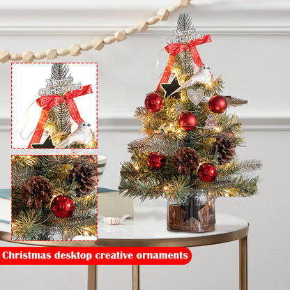 Mini Beautiful Christmas Tree  Desktop Dining Table  Restuarant