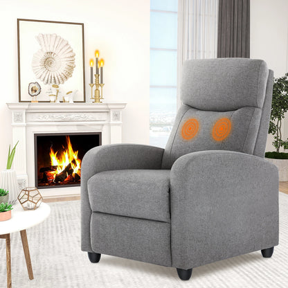 Recliner Chair Massage Sofa Lumbar Support  Seat Living Room
