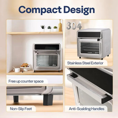 21 Qt Air Fryer Toaster Oven Combo