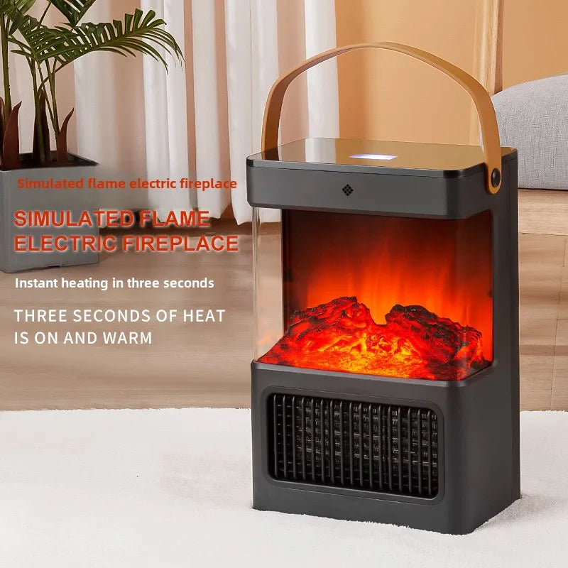 New simulated flame heater electric 2000W  bathroom heater fireplace