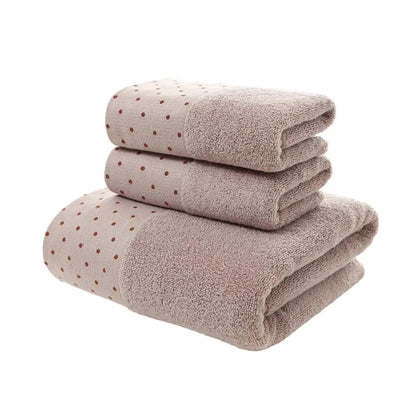 3 Piece Bath Towels Set 100% Cotton, 1 Bath Towel, 2 Hand Towel, Luxury Bathroom Towel  Hotel Quality