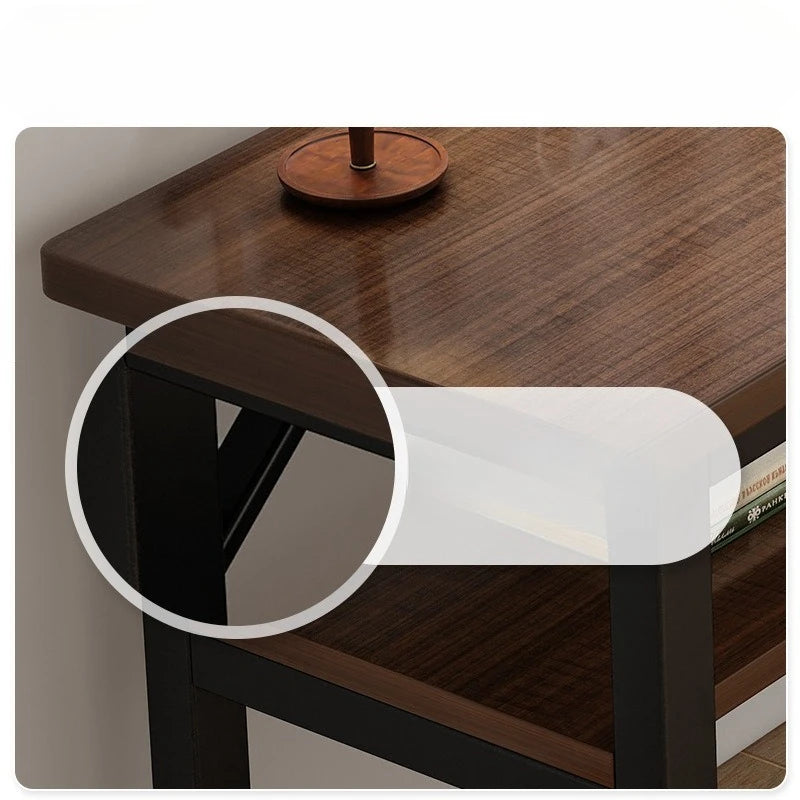 Compact Dining Table Study Desk, Narrow Space Saving Kitchen Table