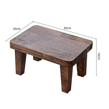 Creative Small Wood Household Stool