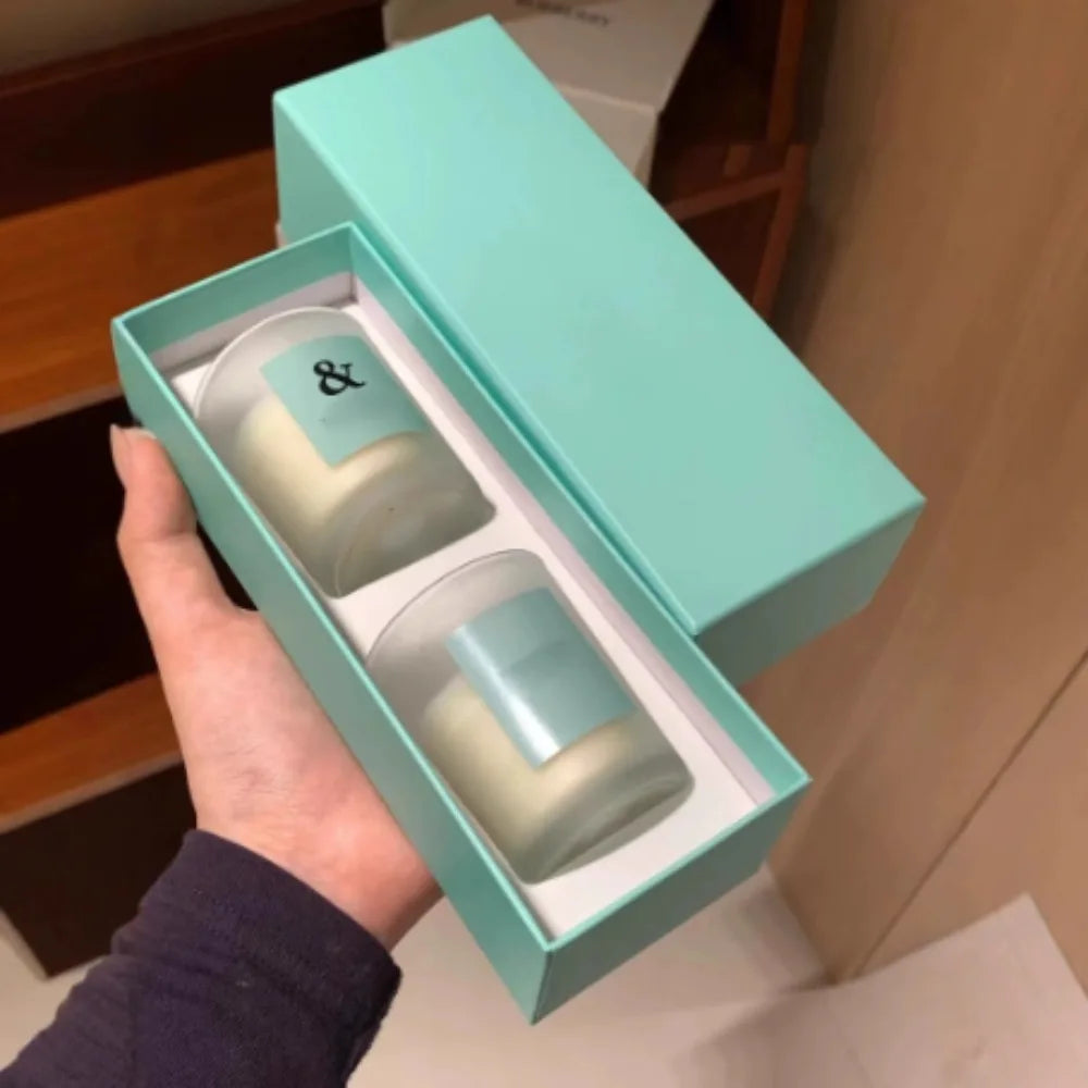 Aromatherapy candle gift box, romantic  high-end gift for friend's birthday