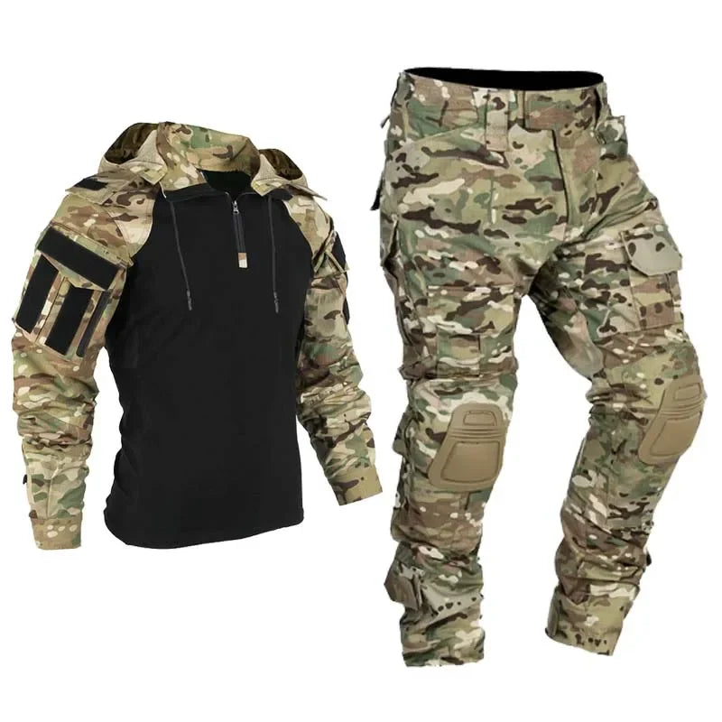 Paintball Tactical Suits Work Clothing Uniform Multi Pockets