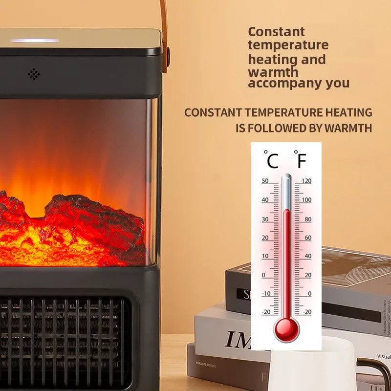 New simulated flame heater electric 2000W  bathroom heater fireplace