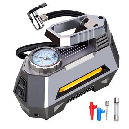 Car Air Compressor Portable  Pump 12V Automobile Tire Inflator.