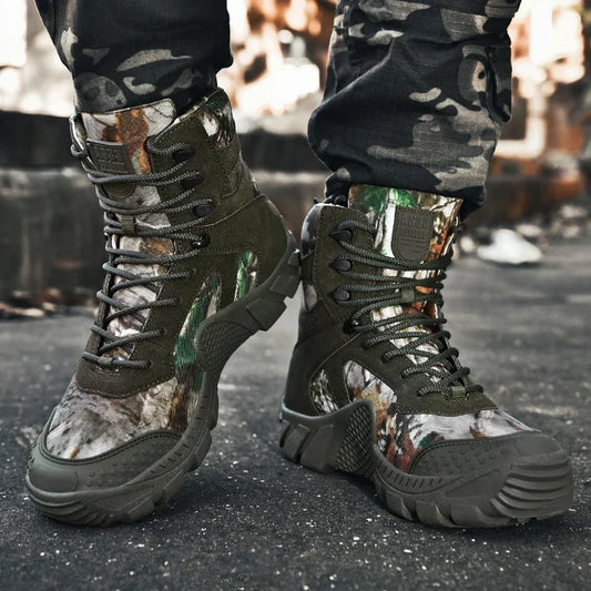Men's Boots Combat Tactical Boots Camouflage Outdoor Special Force