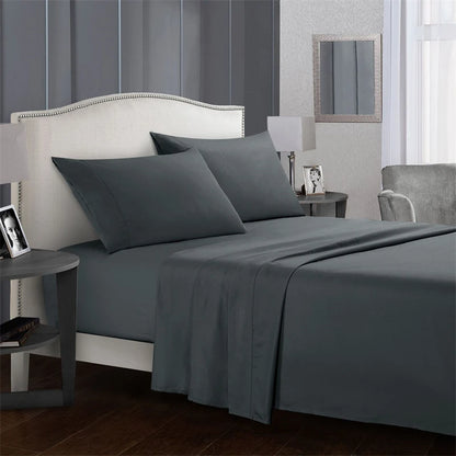 High-quality Simple King Size Bed Sheet Set  Fitted Sheets  Queen Durable Bed Covers.
