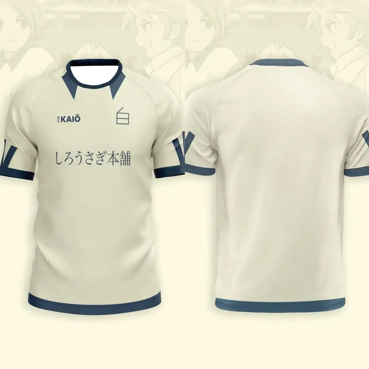 Soccer Anime Jersey Boys Girls Clothes Sports Casual Breathable Quick Dry Oversized Daily Training Tee.