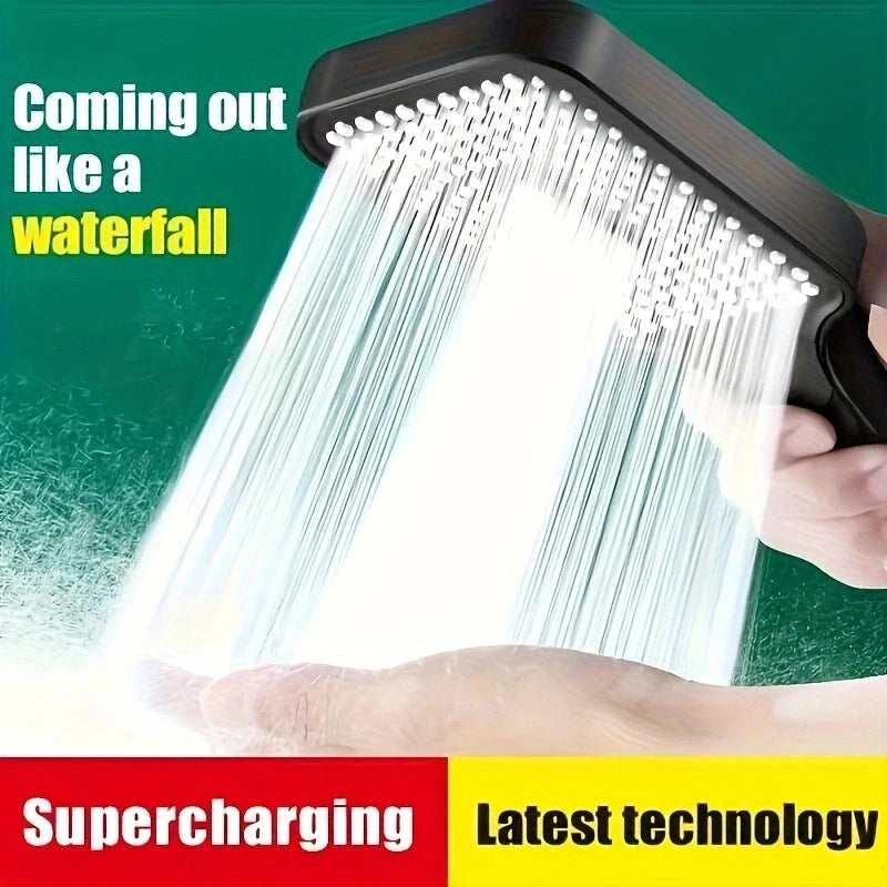 Large Area Shower Head 3 Modes Adjustable High Pressure