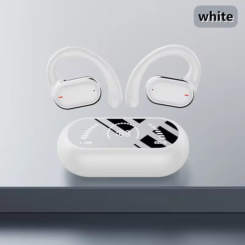 X91 OWS Ear hook Earphones, Bluetooth 5.3 Low Latency, Gaming, Sport HiFi Stereo, Noise Reduction Earbuds.