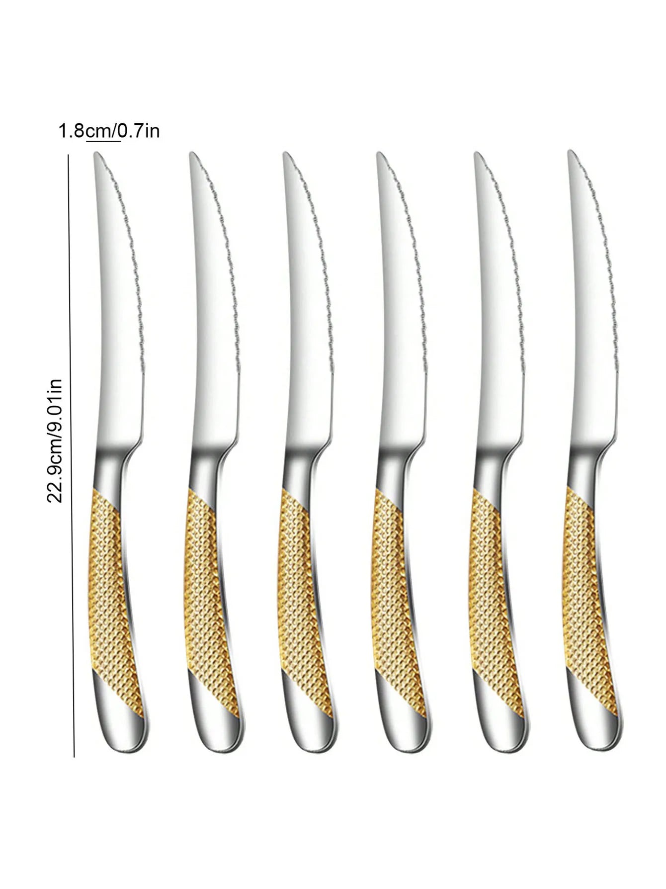 6pc/30pc Stainless steel star drill dinnerware set knife, fork ,and spoon set for the kitchen and dining room.