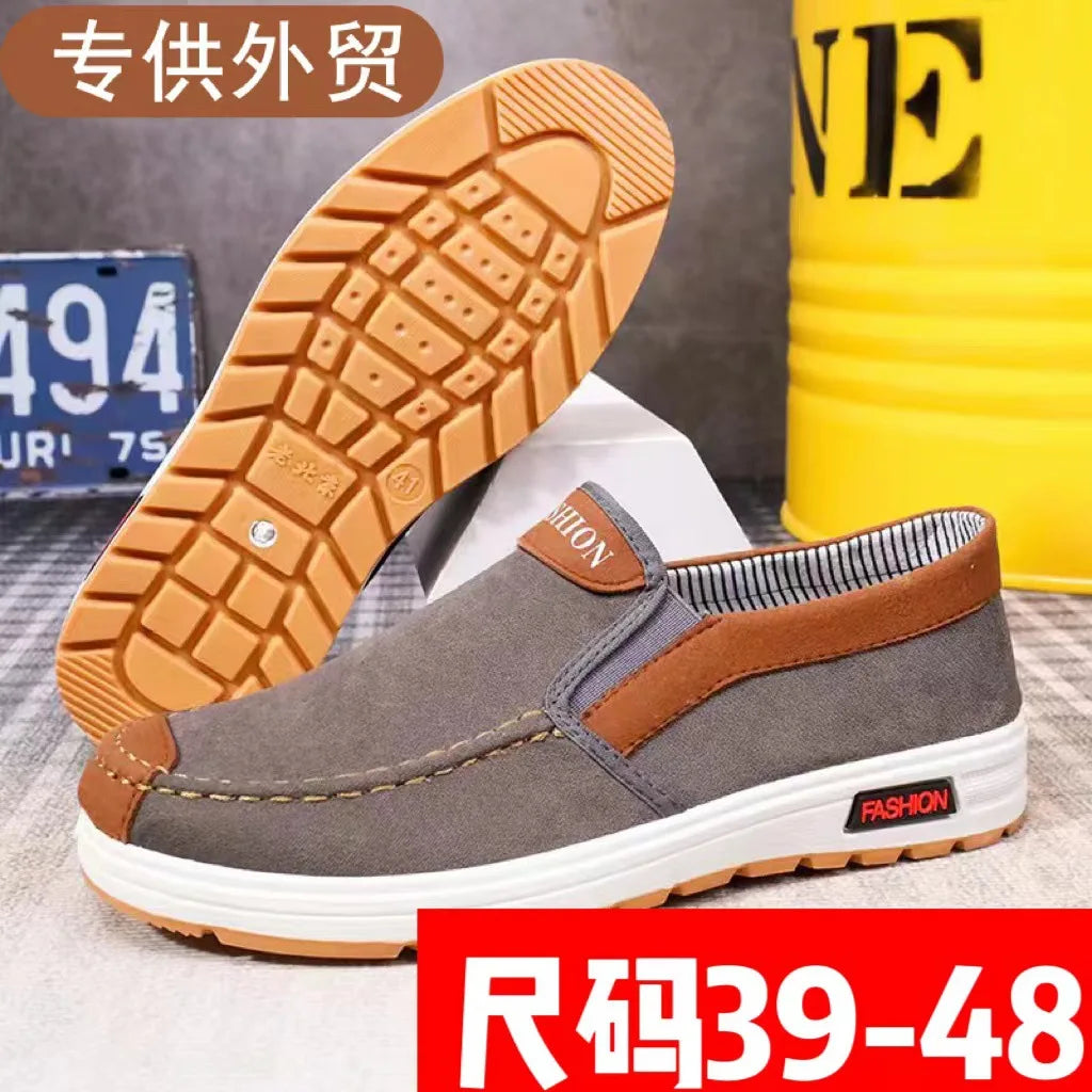 Casual Shoes for Men Plus Size 48 Male Loafers, Casual. Comfortable Sneakers Slip On Leisure Shoes.