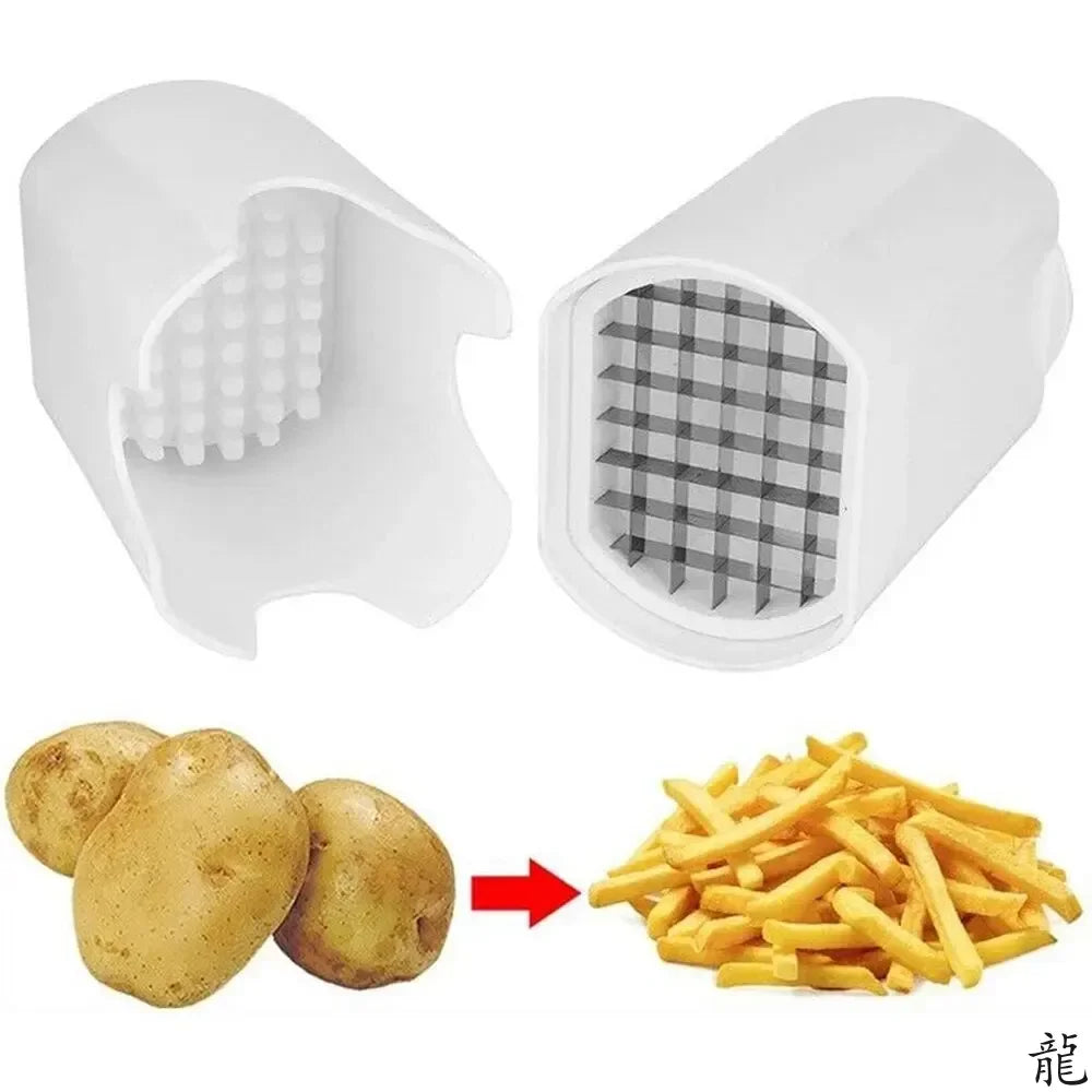 1PCS French Fry Cutter Natural Cut Rapid Slicer, Vegetable, Potato Tool Food Veggie Dicer.