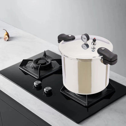 23qt Fast Heating Pressure Cooker Pot with Safety Valve